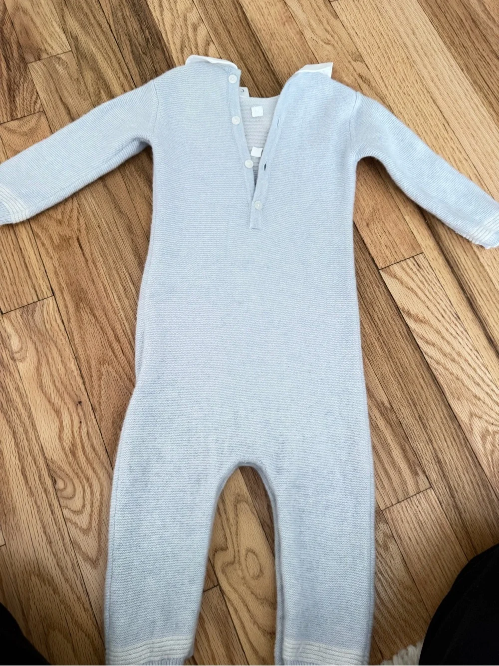 NWOT Tartine et Chocolat Light Blue cashmer One-Piece